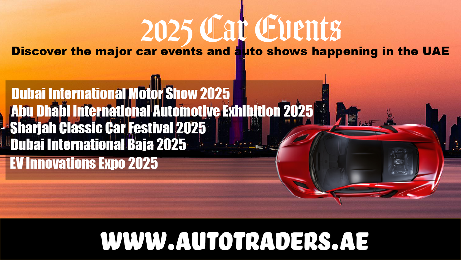 2025 Car Events & Auto Shows in the UAE | Auto Trader UAE | Auto Trader UAE