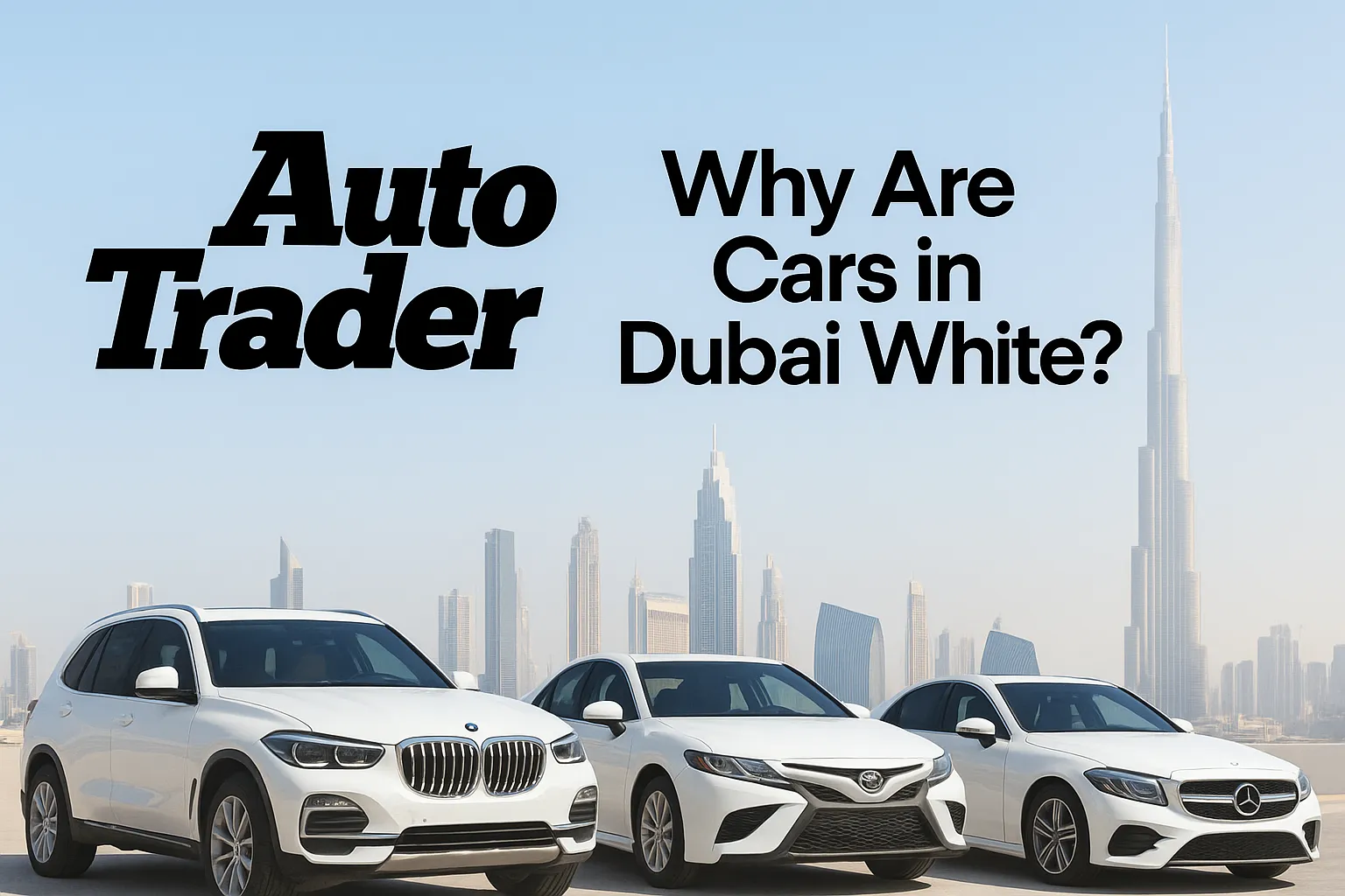 Why Are Cars in Dubai White? The Real Reasons Revealed | Auto Trader UAE