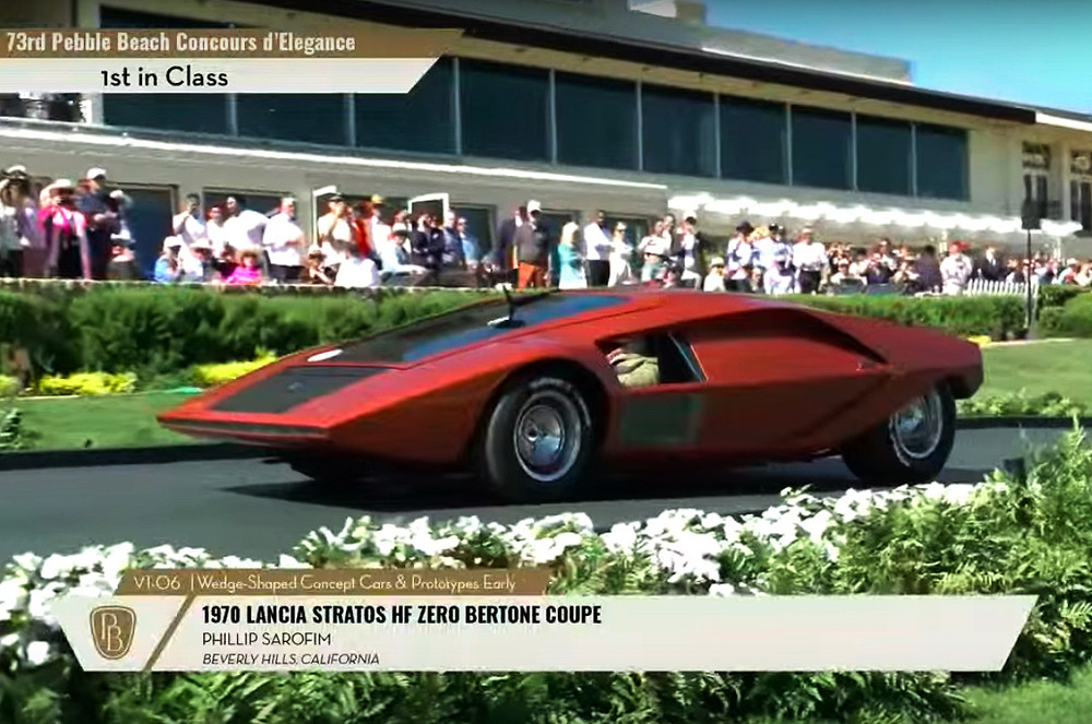 Lancia Strato’s Zero Shines at Pebble Beach Concours d'Elegance 2024 | Auto Trader UAE
