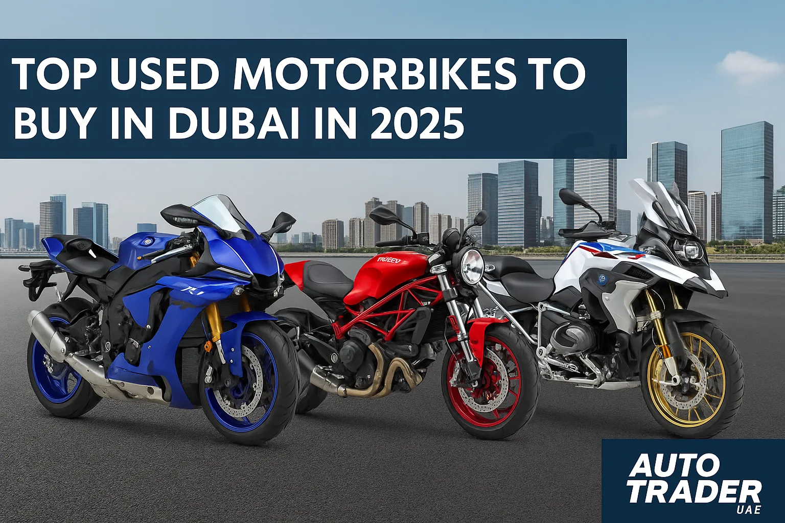 Top Used Motorbikes in Dubai 2025 | Best Second-Hand Bikes UAE | Auto Trader UAE