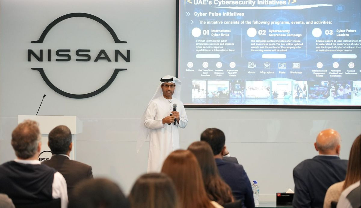 Nissan Hosts UAE Cyber Security Council Head for Digital Safety Awareness | Auto Trader UAE
