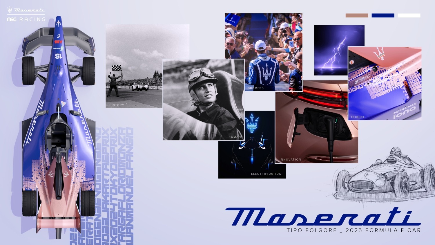 Maserati Tipo Folgore Debuts for Season 11: New Electric Era | Auto Trader UAE