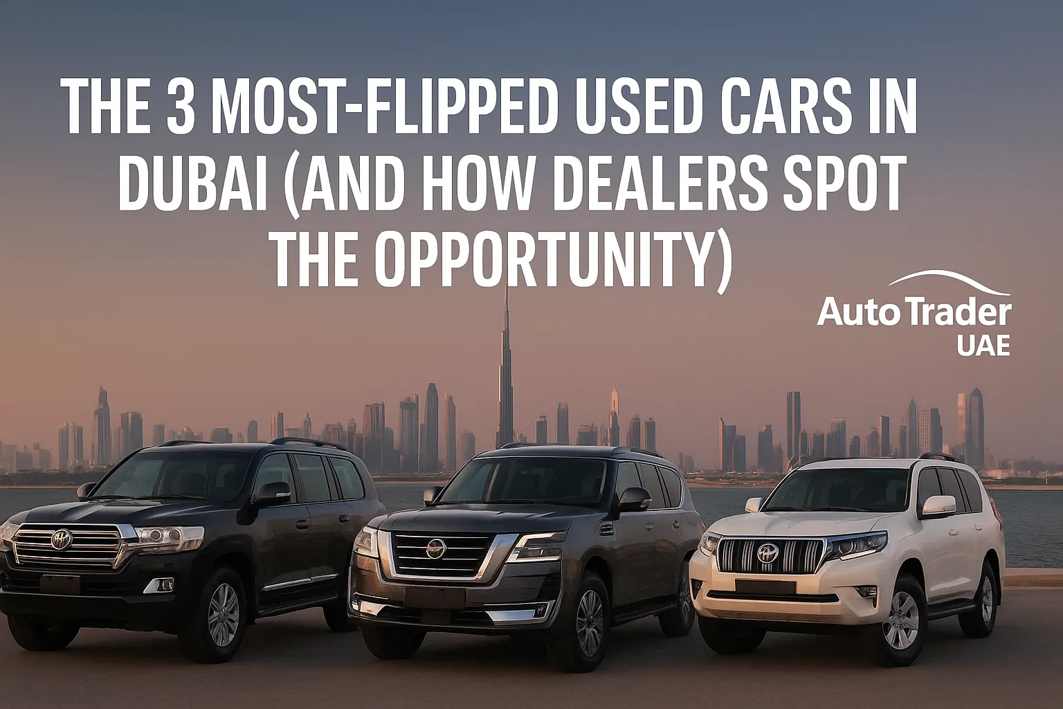 Top 3 Most-Flipped Used Cars in Dubai | Land Cruiser, Patrol & Prado | Auto Trader UAE