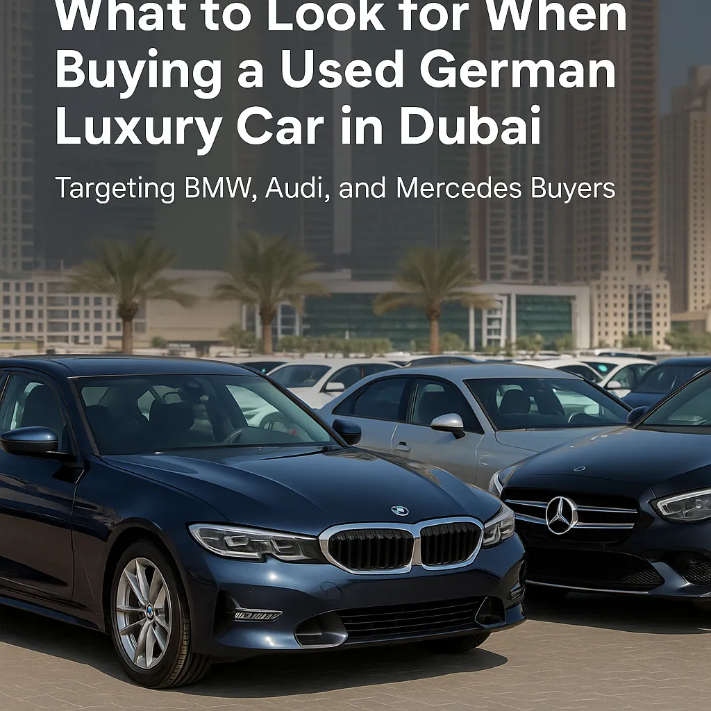 What to Look for When Buying a Used German Luxury Car in Dubai | Auto Trader UAE