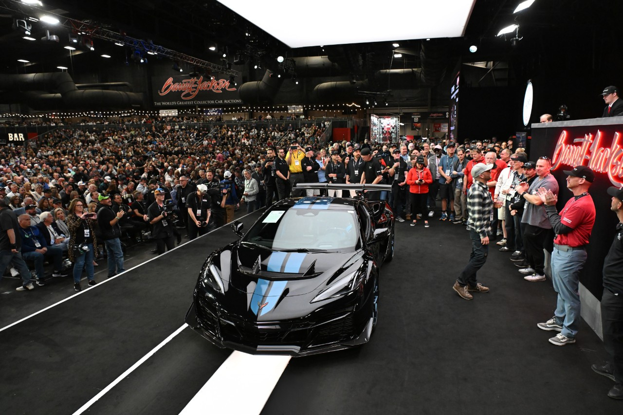 2025 Corvette ZR1 VIN 001 Sells for $3.7 Million at Barrett-Jackson Auction | Auto Trader UAE
