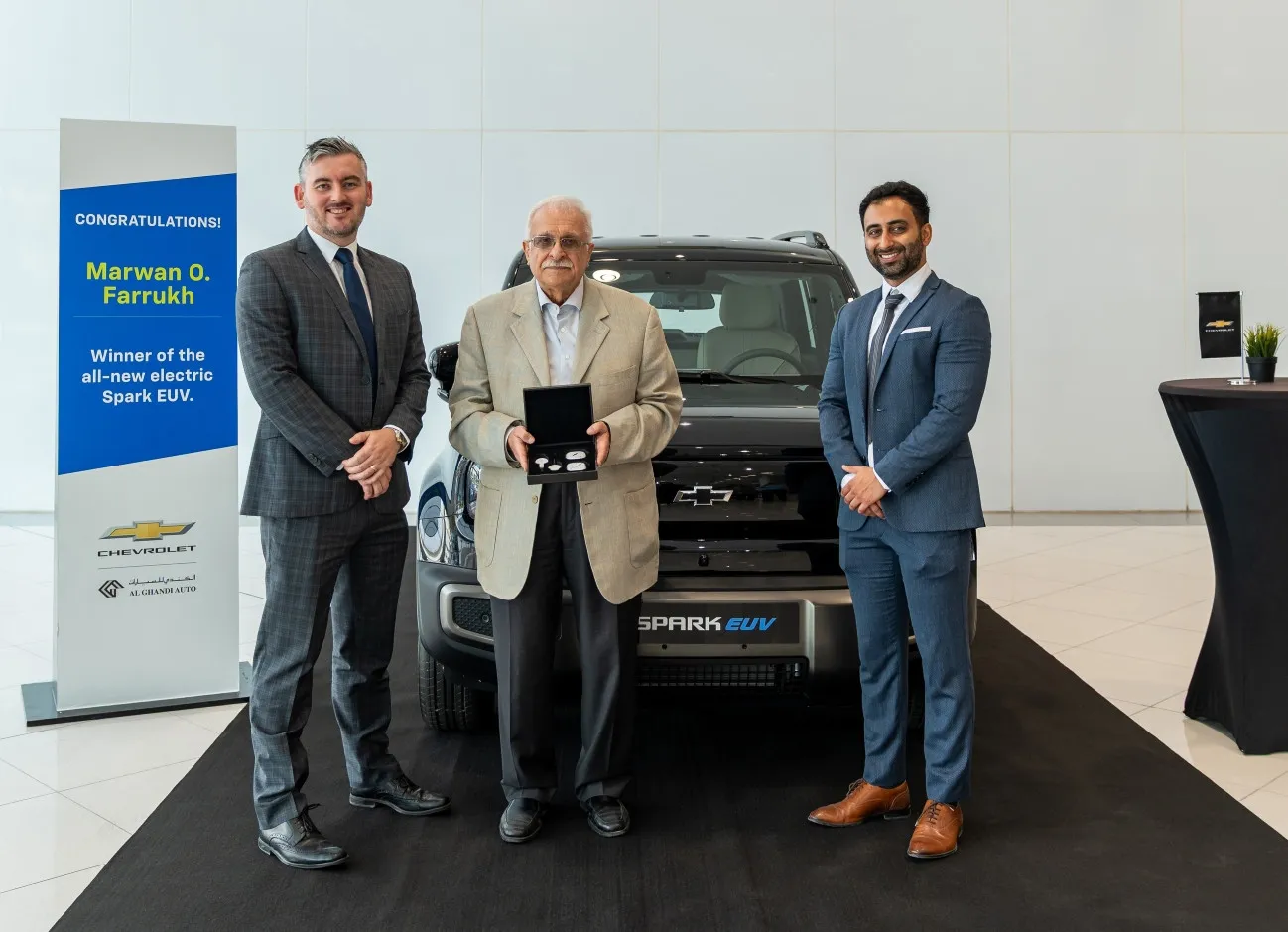 Chevrolet Middle East Announces Spark EUV Winner in Dubai | Auto Trader UAE