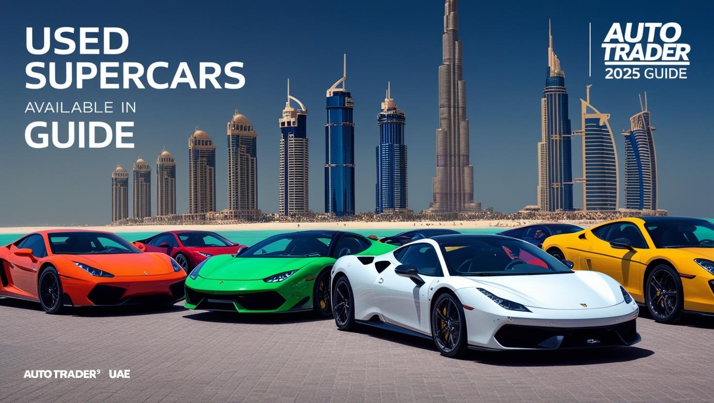 Top Used Supercars in Dubai (2025) – Best Deals & Models | Auto Trader UAE