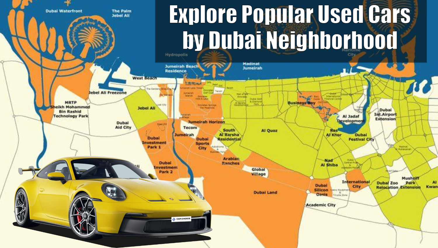 Explore Popular Used Cars by Dubai Neighborhood | Auto Trader UAE | Auto Trader UAE