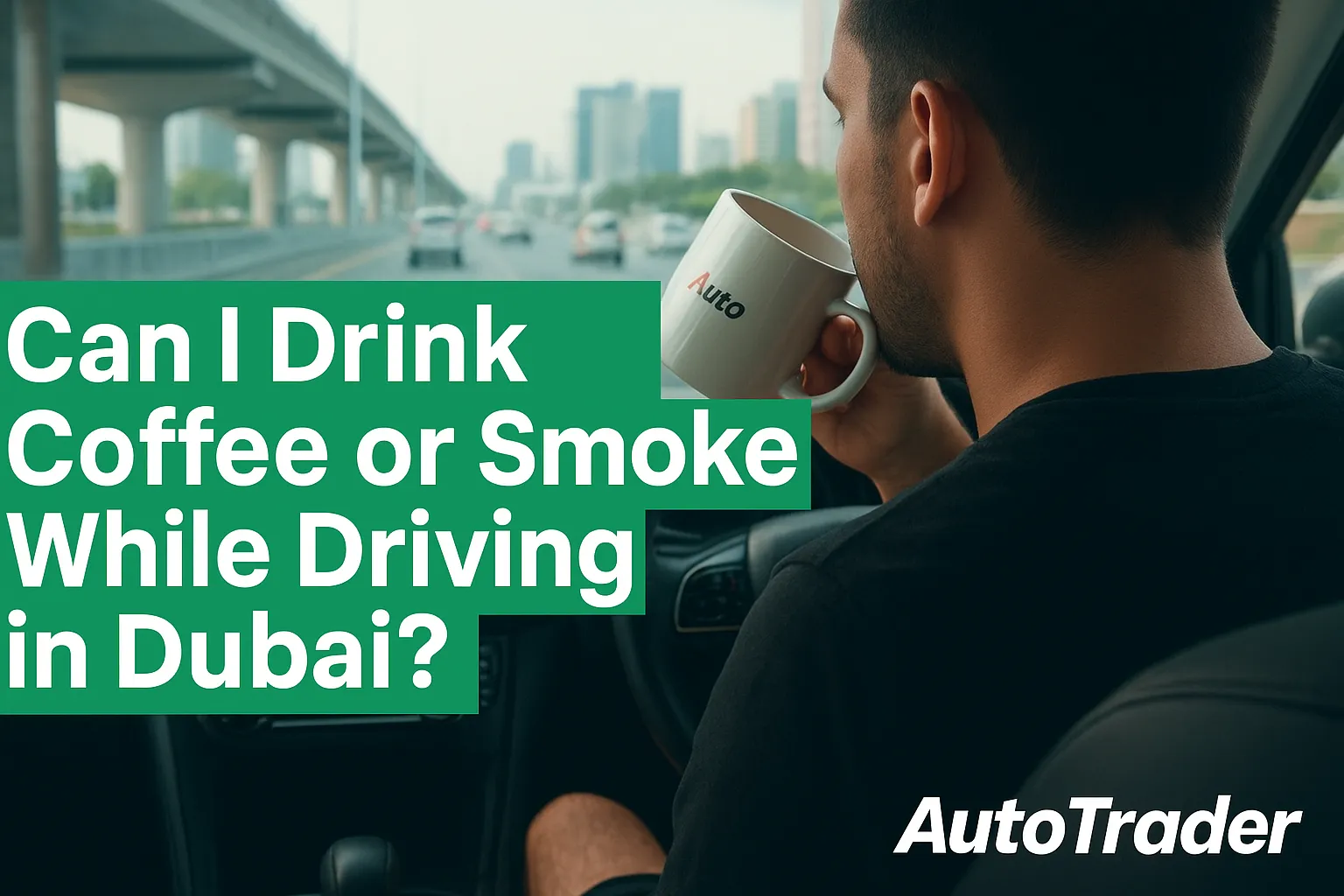 Can I Drink Coffee or Smoke While Driving in Dubai? | Auto Trader UAE | Auto Trader UAE