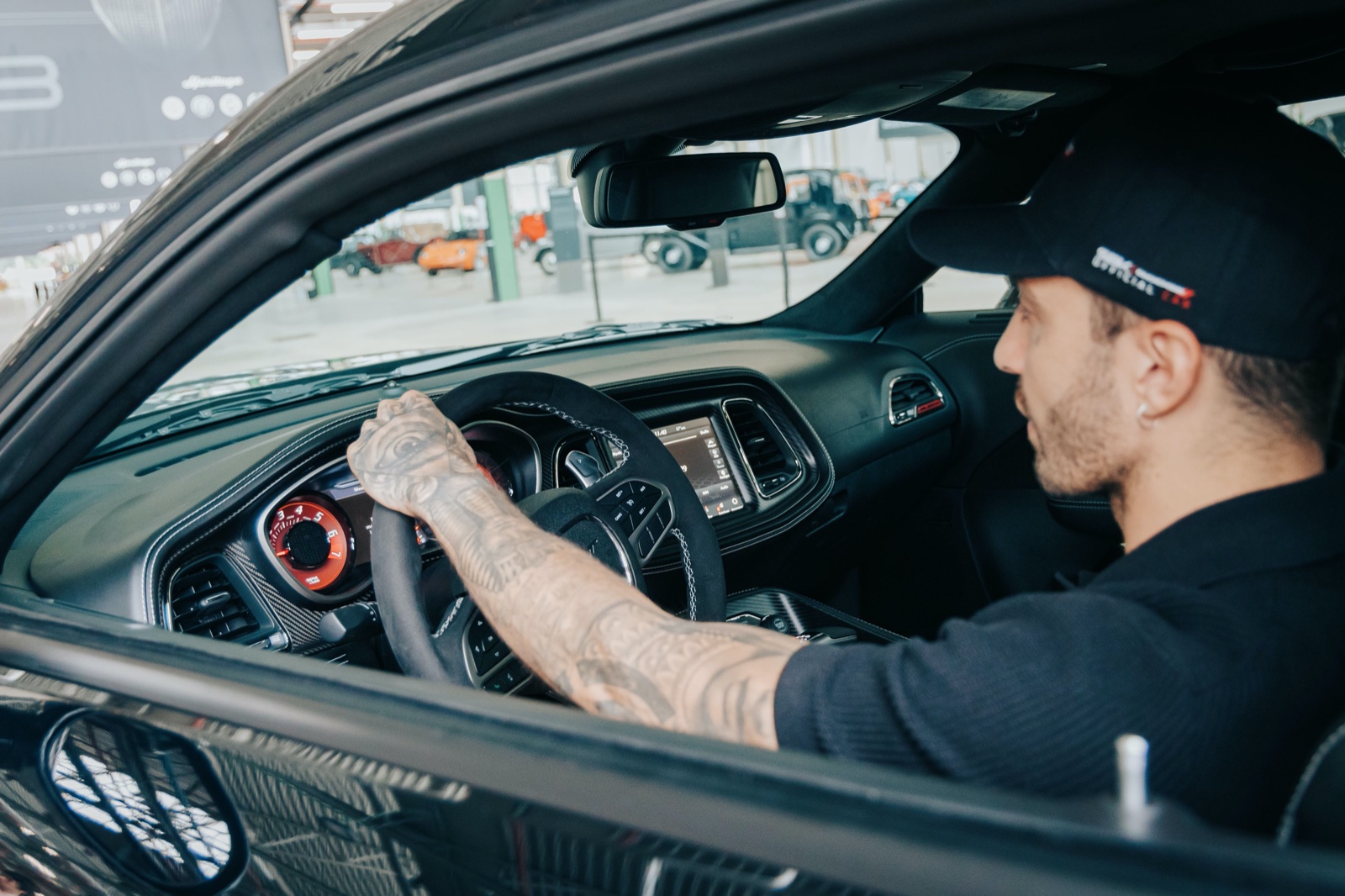 Andrea Iannone Joins Dodge as Brand Ambassador, Showcasing the Challenger SRT Hellcat Redeye | Auto Trader UAE