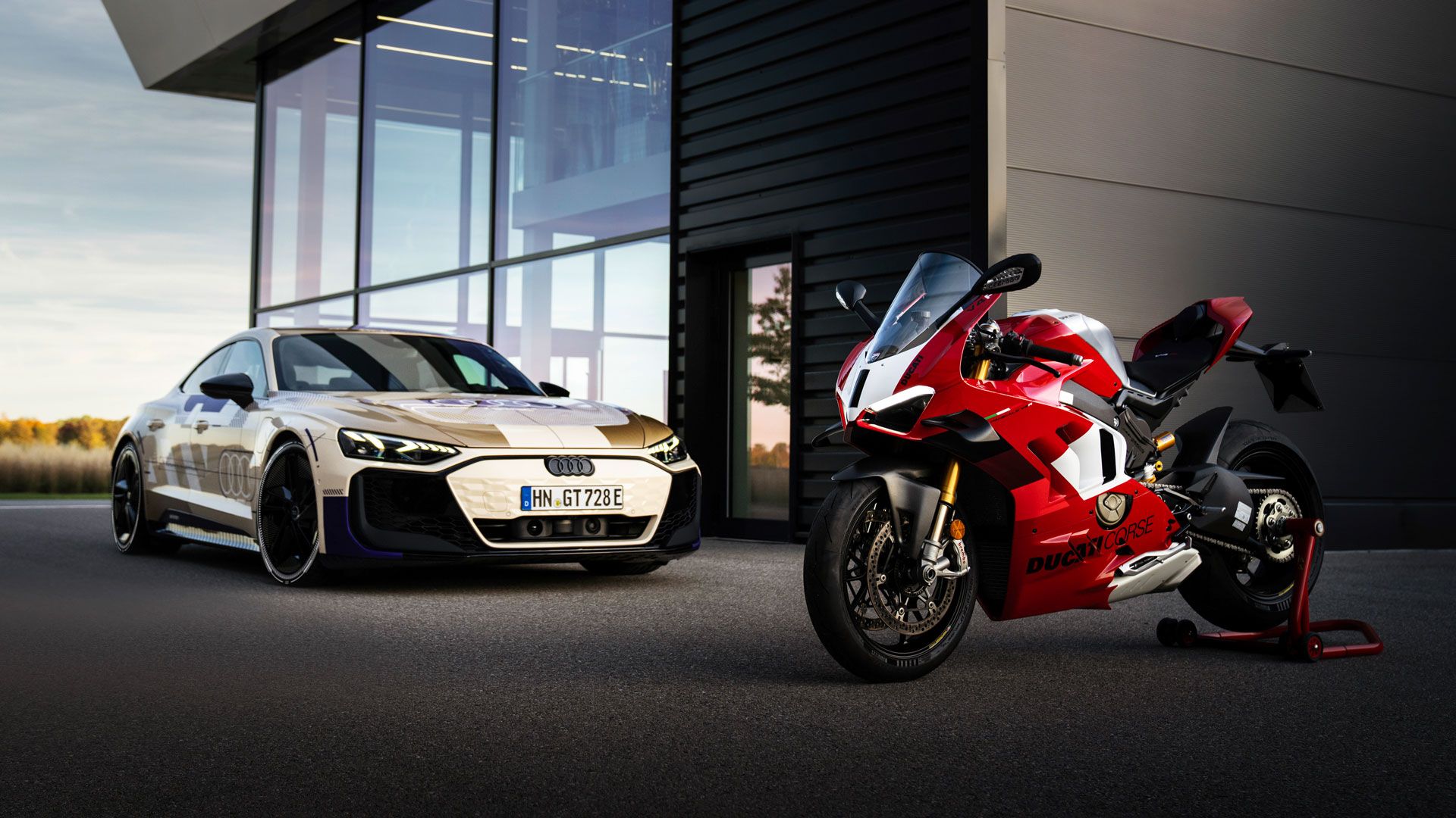 Audi and Ducati: Pure Magnetism on Four and Two Wheels | Auto Trader UAE