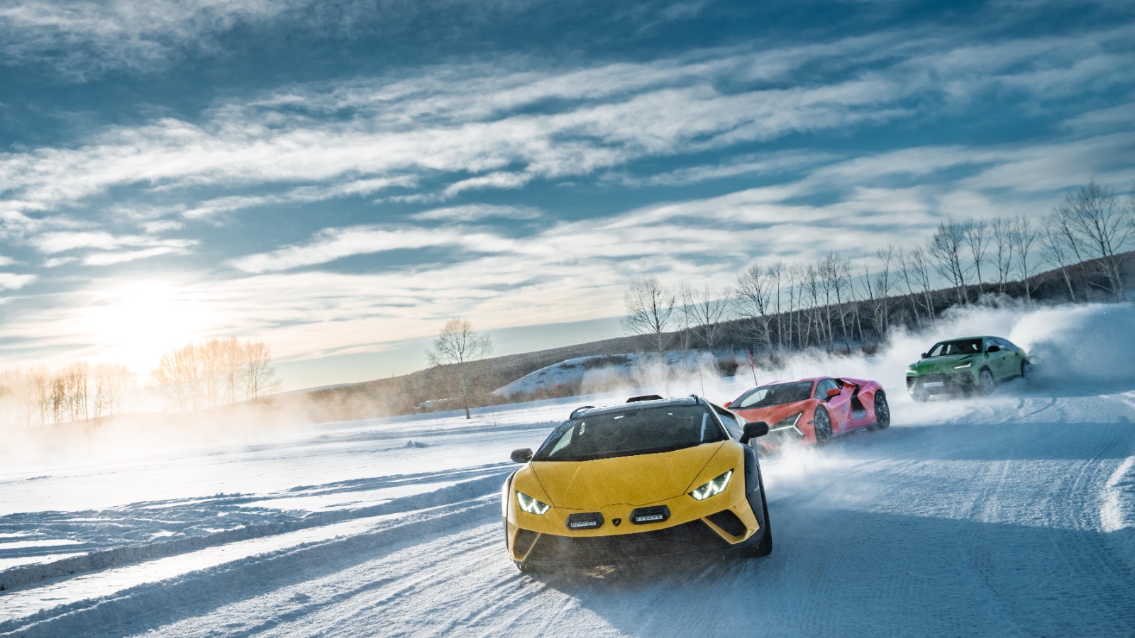 Experience Lamborghini Esperienza Neve: Thrills on Ice  | Auto Trader UAE