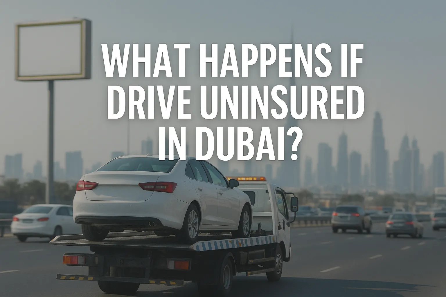 What Happens if You Drive Uninsured in Dubai? | Fines & Risks | Auto Trader UAE