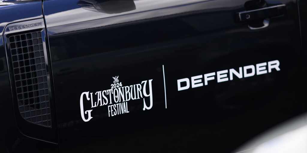 Defender Leads the Way for Environmentally Conscious Glastonbury Festival 2024 | Auto Trader UAE
