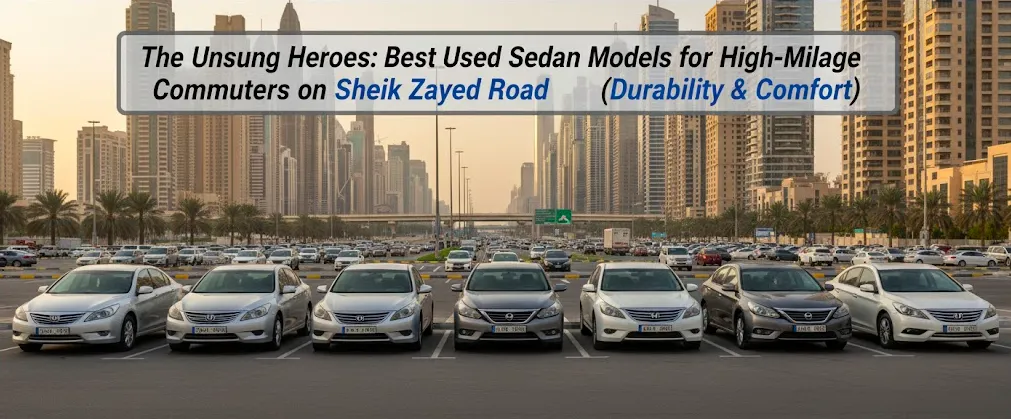 Best Used Sedans for High-Mileage Commuters in Dubai | Auto Trader UAE | Auto Trader UAE