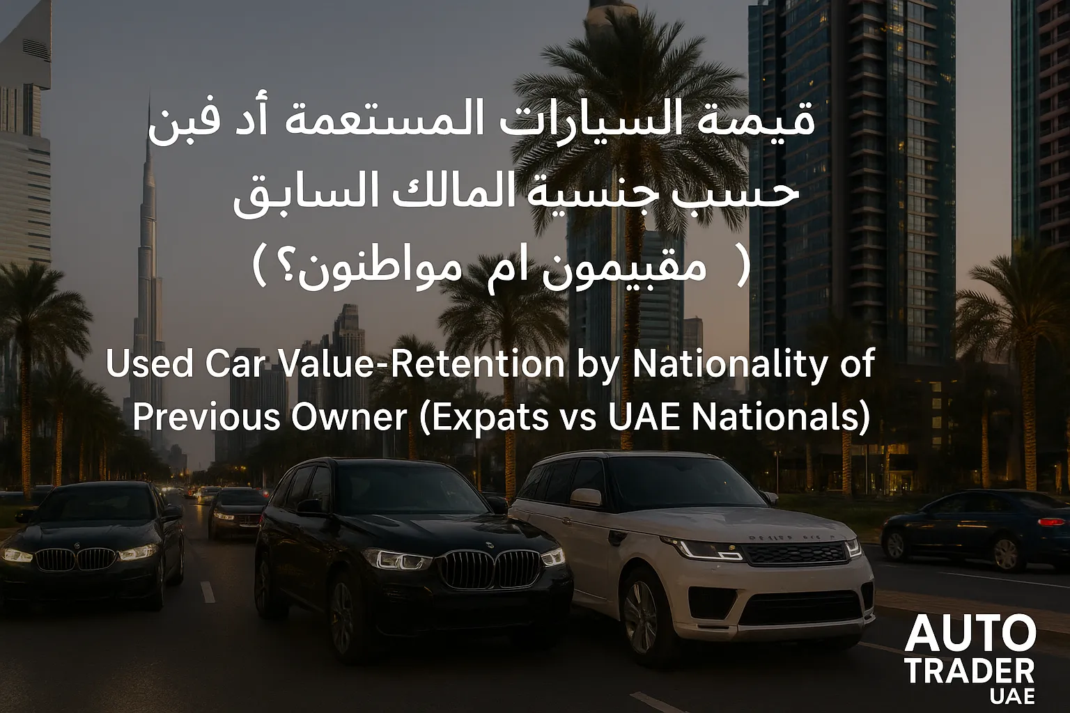 Used Car Value by Previous Owner: Expats vs Nationals Dubai | Auto Trader UAE