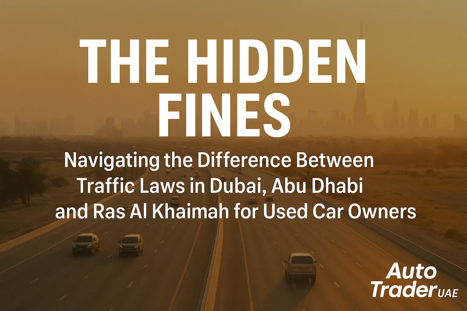 The Hidden Fines: Key Traffic Law Differences in Dubai, Abu Dhabi & RAK | Auto Trader UAE