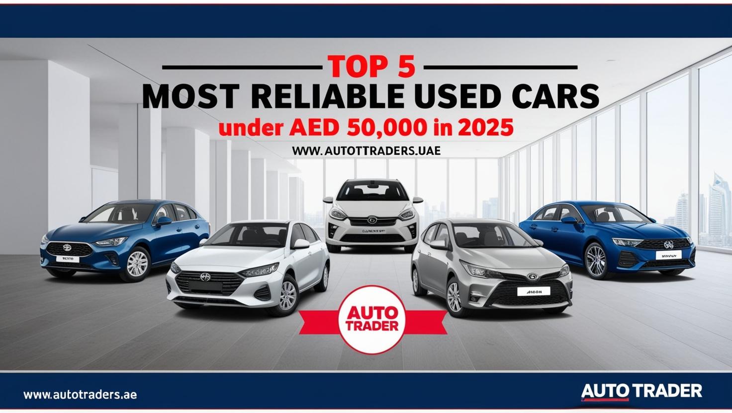Top 5 Most Reliable Used Cars Under AED 50,000 in Dubai 2025 | Auto Trader UAE
