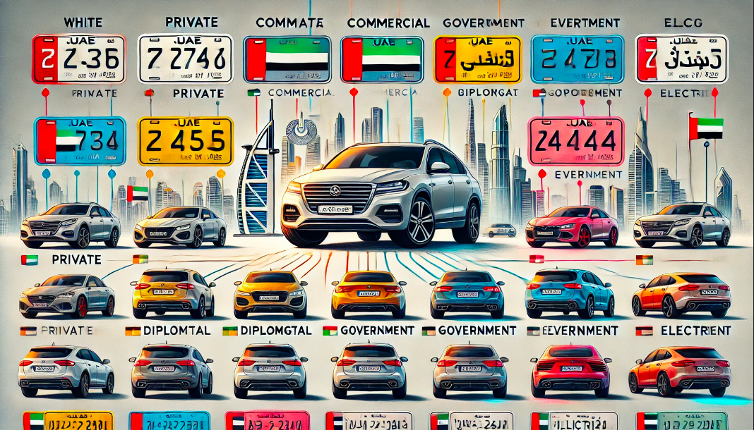 A Guide to UAE Number Plate Colors and Their Meanings | Auto Trader UAE