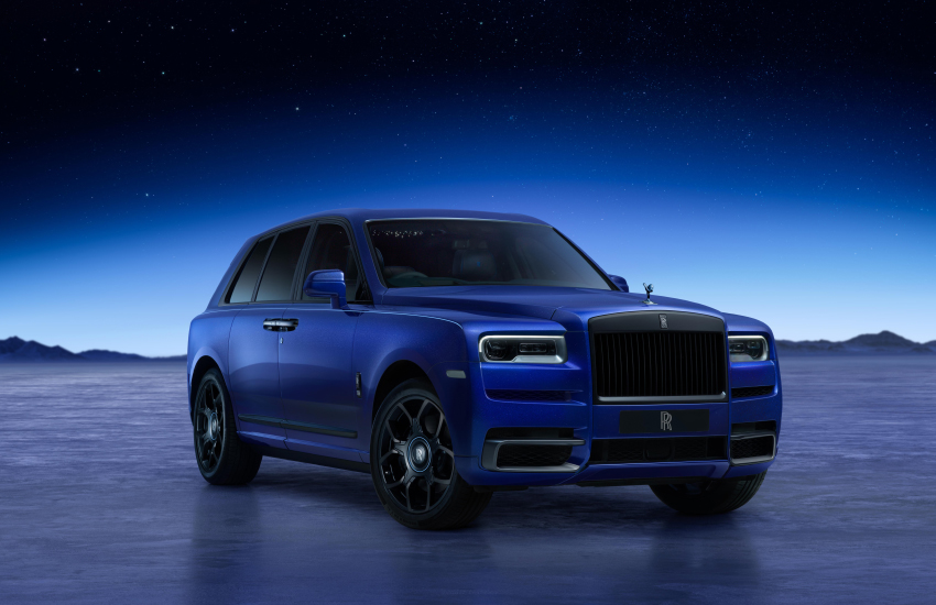 Experience the Bespoke Black Badge Cullinan 'Blue Shadow | Auto Trader UAE