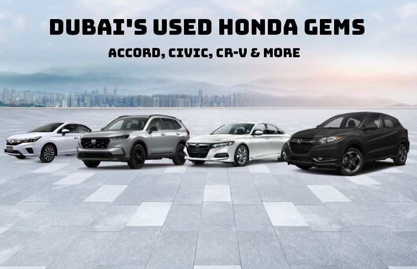 Dubai's Used Honda Gems: Accord, Civic, CR-V & More!  | Auto Trader UAE