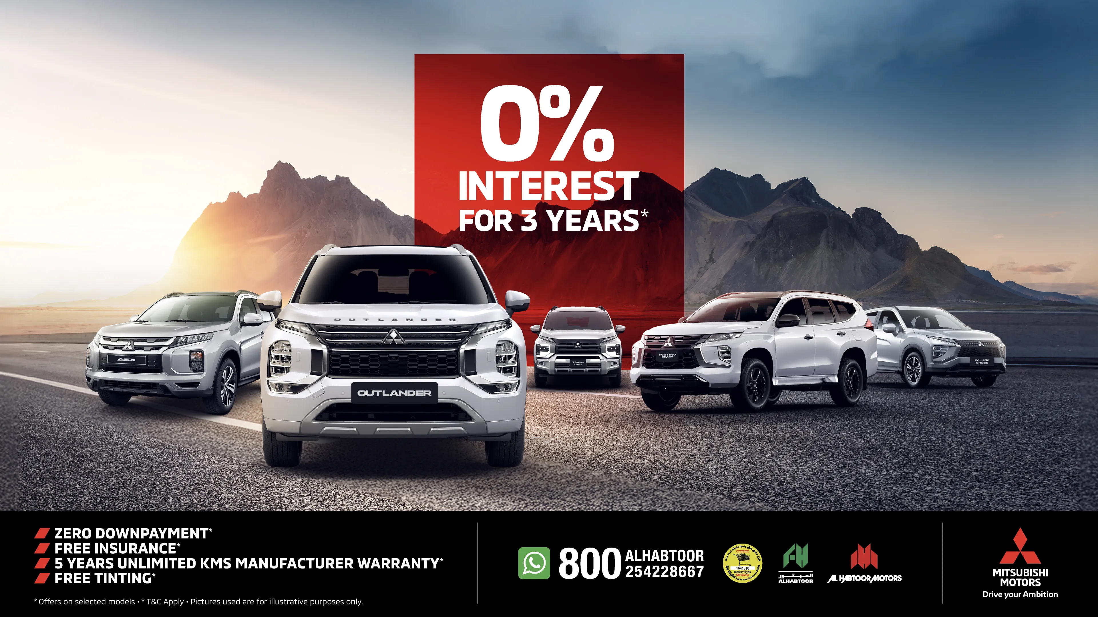 Own Your Dream Mitsubishi with 0% Interest at Al Habtoor Motors | Auto Trader UAE