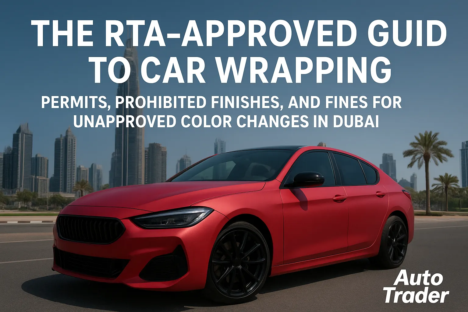 RTA-Approved Car Wrapping in Dubai | Rules, Permits & Fines 2025 | Auto Trader UAE