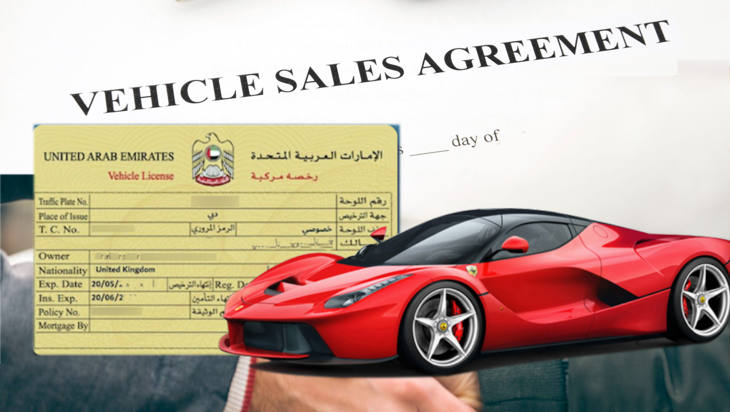 Vehicle Online Selling Agreement in UAE: Requirements & Process | Auto Trader UAE