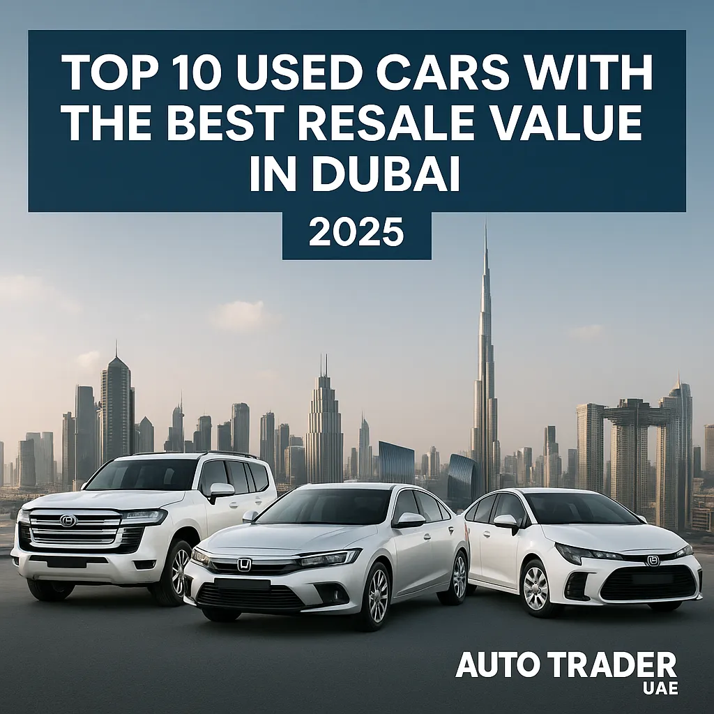 Top 10 Used Cars with Best Resale Value in Dubai – 2025 Guide | Auto Trader UAE