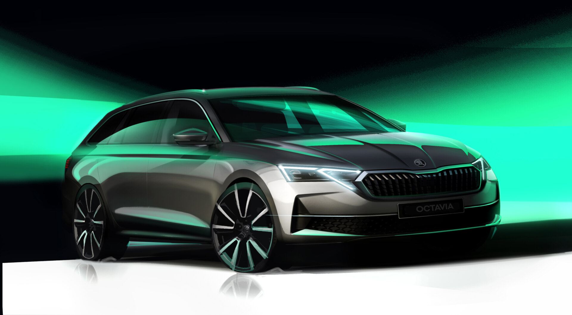 Škoda Unveils First Sketches of Refreshed Octavia: A Glimpse into the Future | Auto Trader UAE