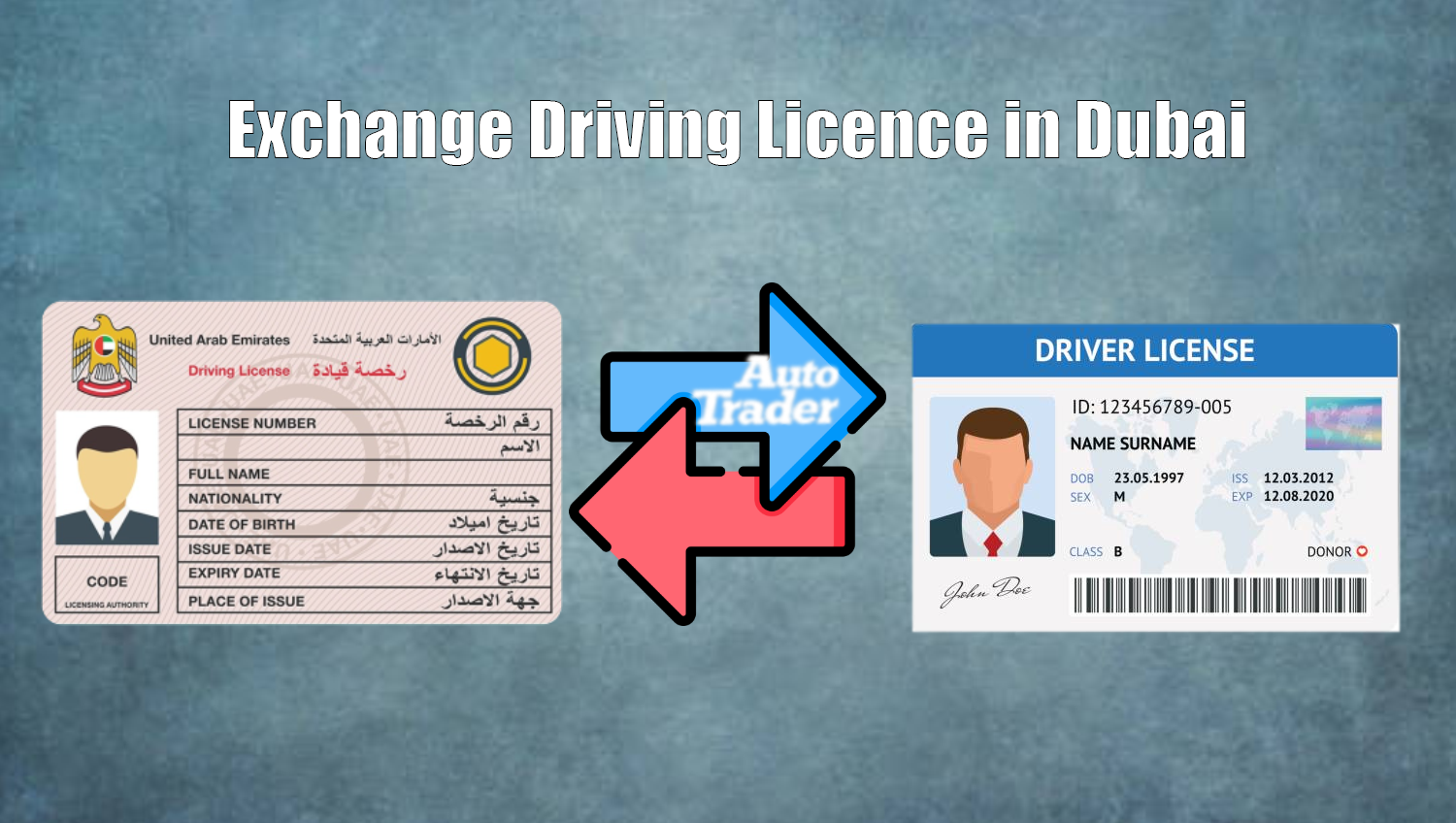 Exchange Driving Licence in Dubai | Auto Trader UAE | Auto Trader UAE