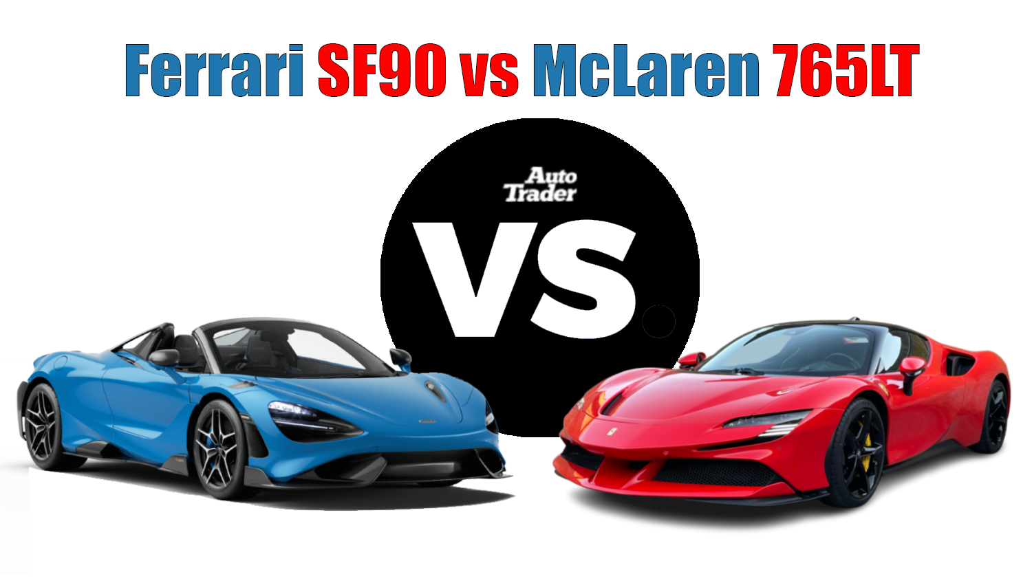 Ferrari SF90 vs McLaren 765LT: Supercar Comparison in Dubai | Auto Trader UAE