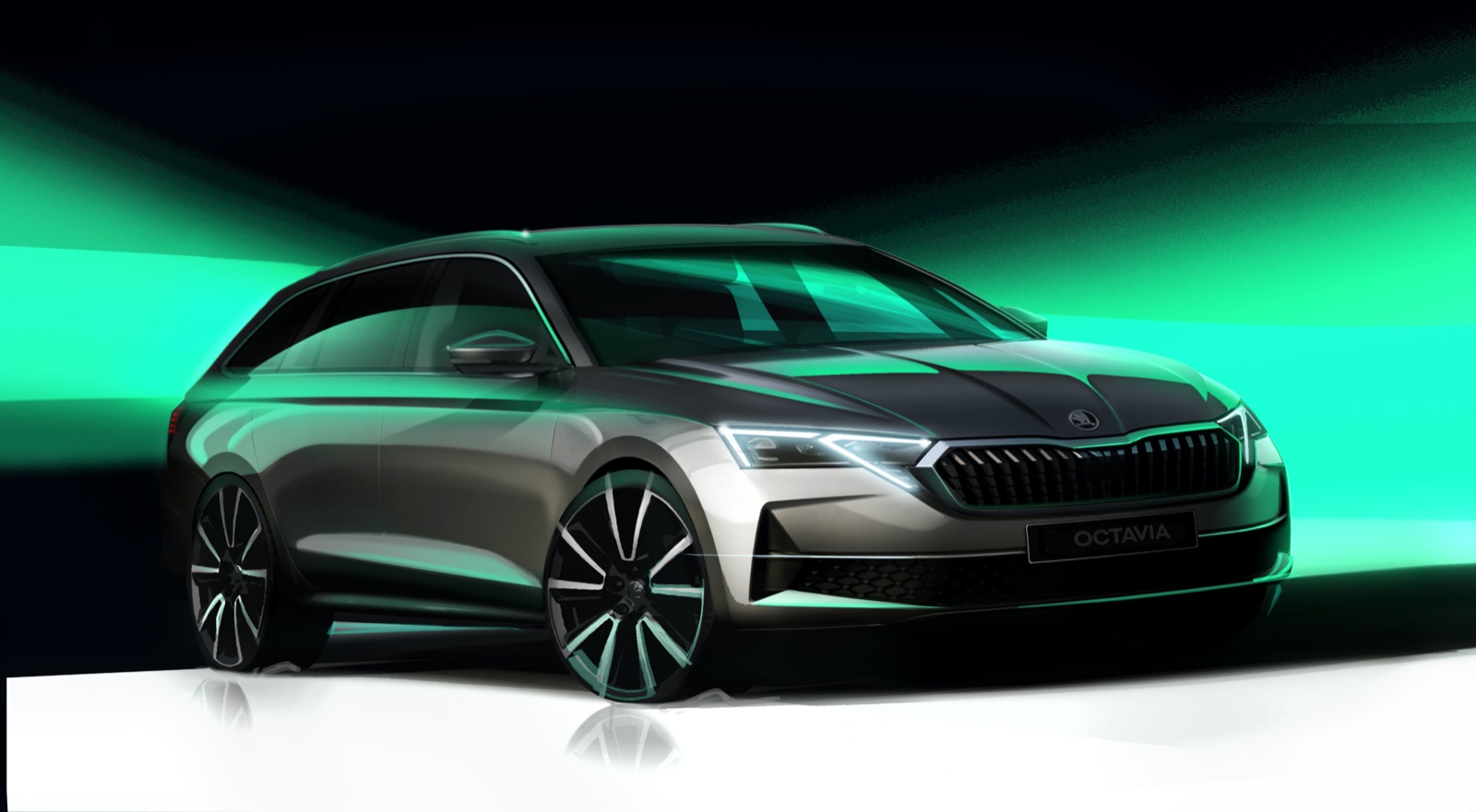 Škoda Unveils First Sketches of the Refreshed Octavia | Auto Trader UAE