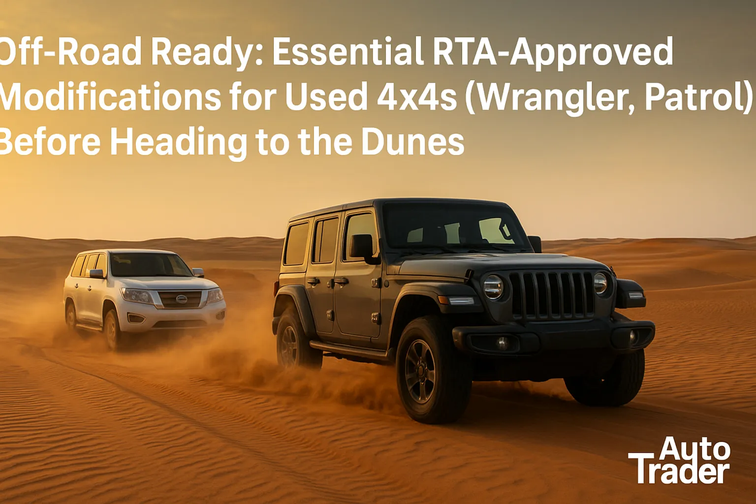 RTA-Approved 4x4 Mods in Dubai | Off-Road Ready Guide | Auto Trader UAE