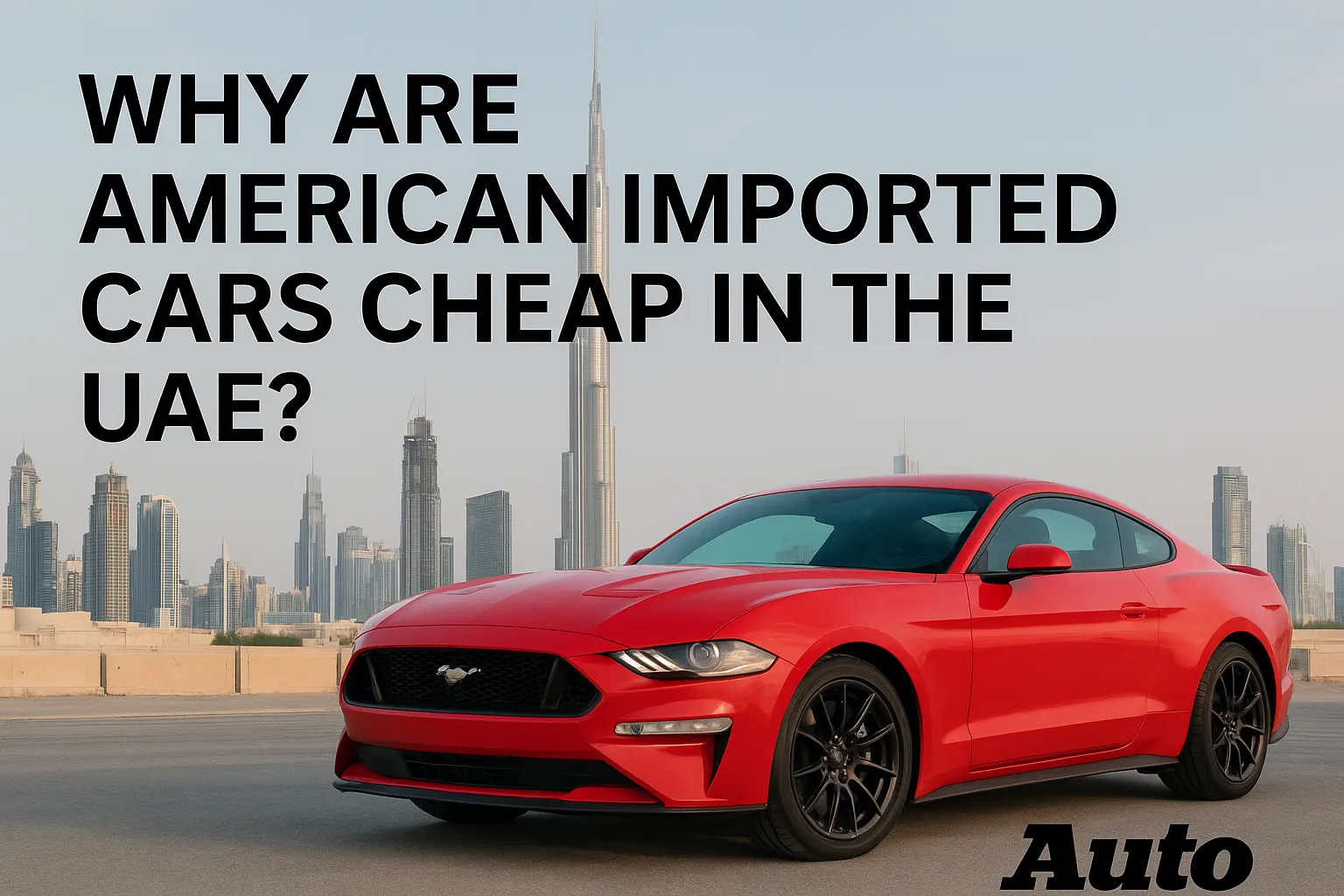 Why American Imported Cars Are Cheap in the UAE | Auto Trader UAE