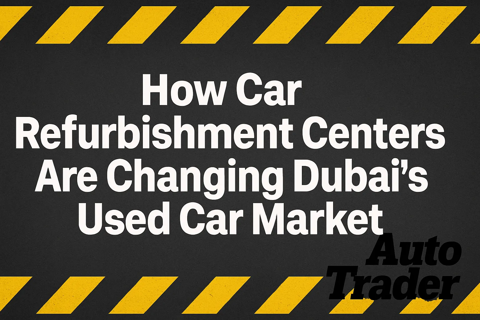 How Car Refurbishment Centers Transform Dubai’s Used Market | Auto Trader UAE