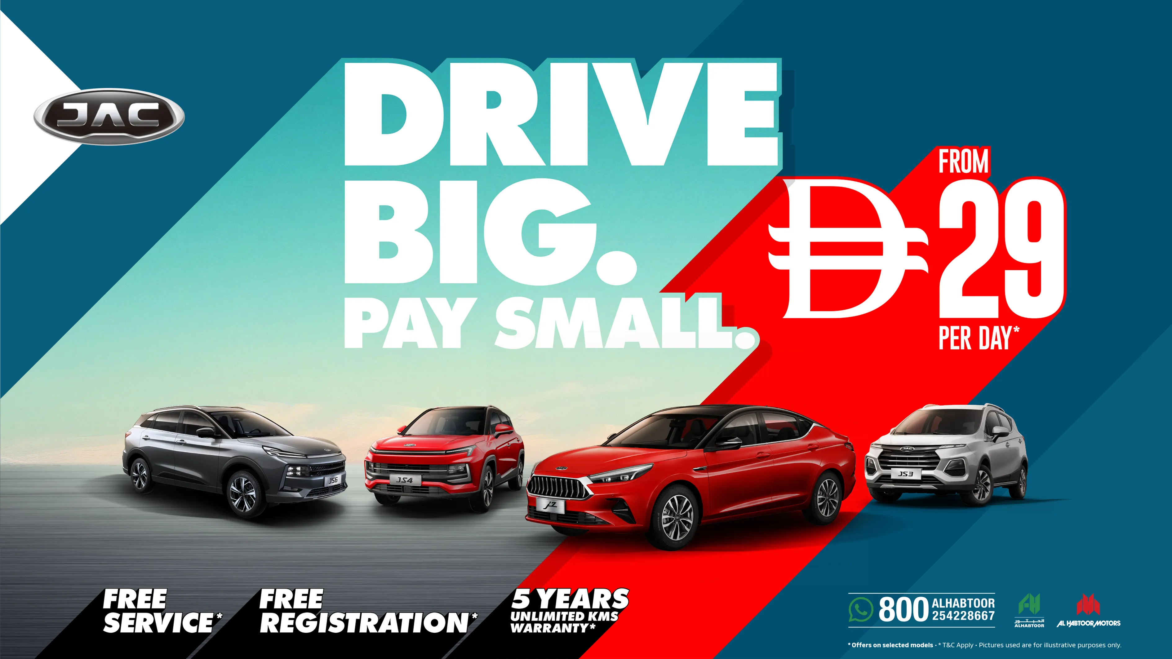 Al Habtoor Motors Launches ‘Drive Big, Pay Small’ JAC Offer | Auto Trader UAE