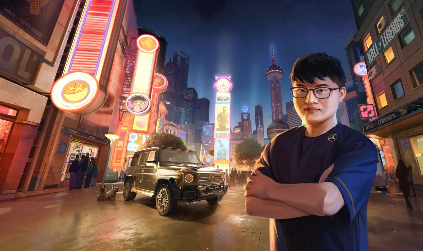 Mercedes-Benz Honours League of Legends Star Uzi with Custom G-Class | Auto Trader UAE