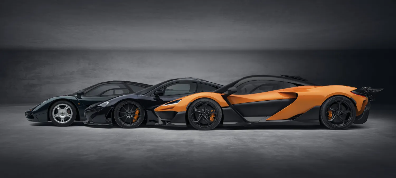 McLaren W1 & 750S Le Mans Debut at Monterey 2025 | Auto Trader UAE