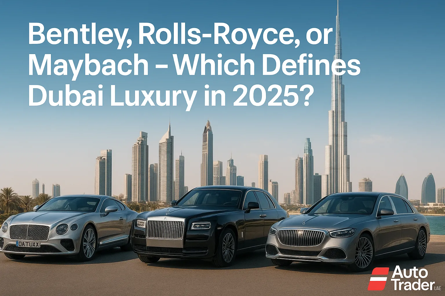 Bentley, Rolls-Royce, or Maybach: Dubai Luxury 2025 | Auto Trader UAE