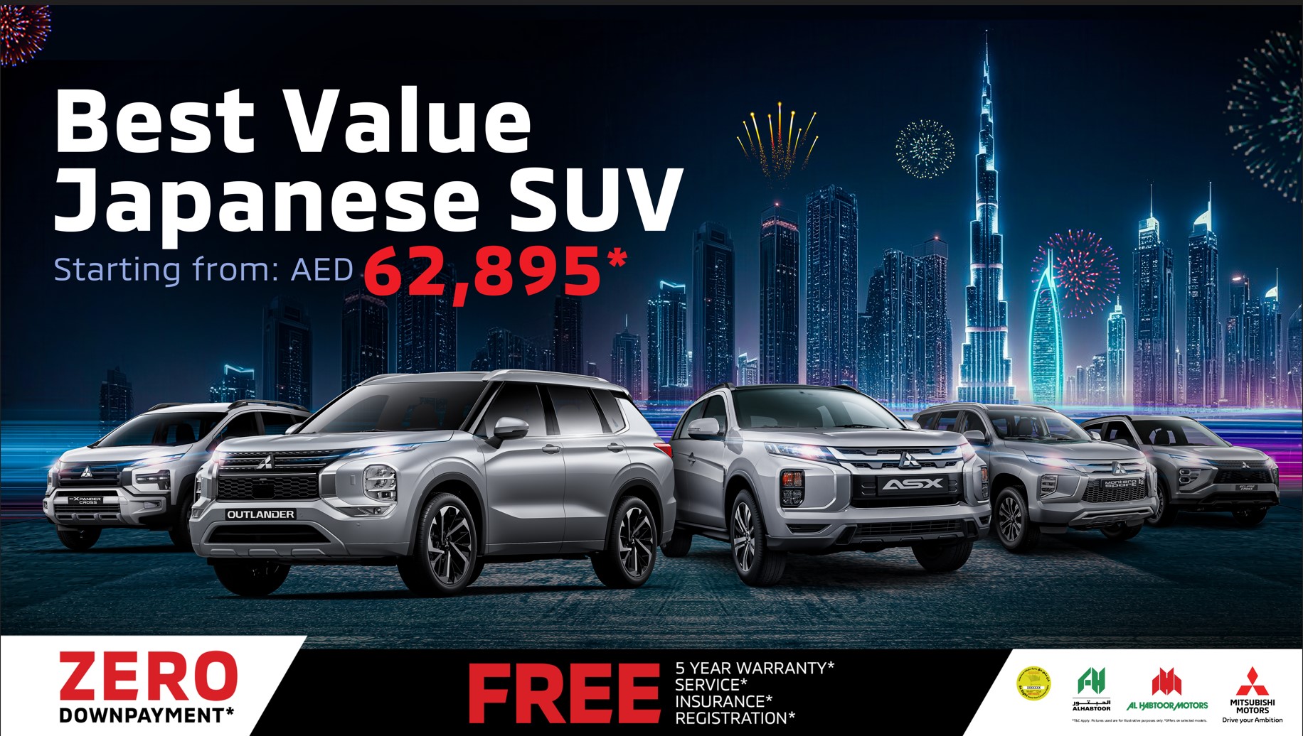 Exclusive Mitsubishi SUV Offers at Al Habtoor Motors for Dubai Shopping Festival | Auto Trader UAE