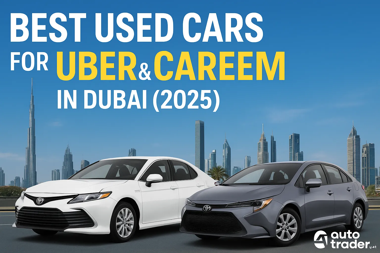 Best Used Cars for Uber & Careem in Dubai (2025 Guide) | Auto Trader UAE