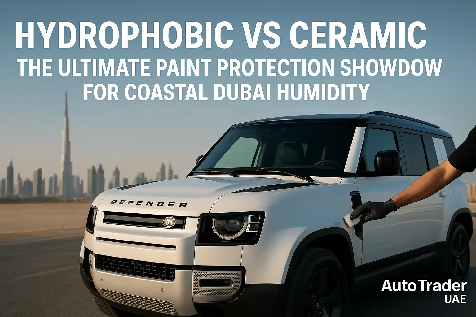 Hydrophobic vs Ceramic Coating in Dubai: Best Paint Protection 2026 | Auto Trader UAE