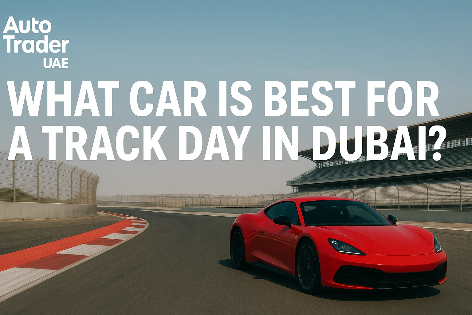 What Car Is Best for a Track Day in Dubai? | Auto Trader UAE | Auto Trader UAE