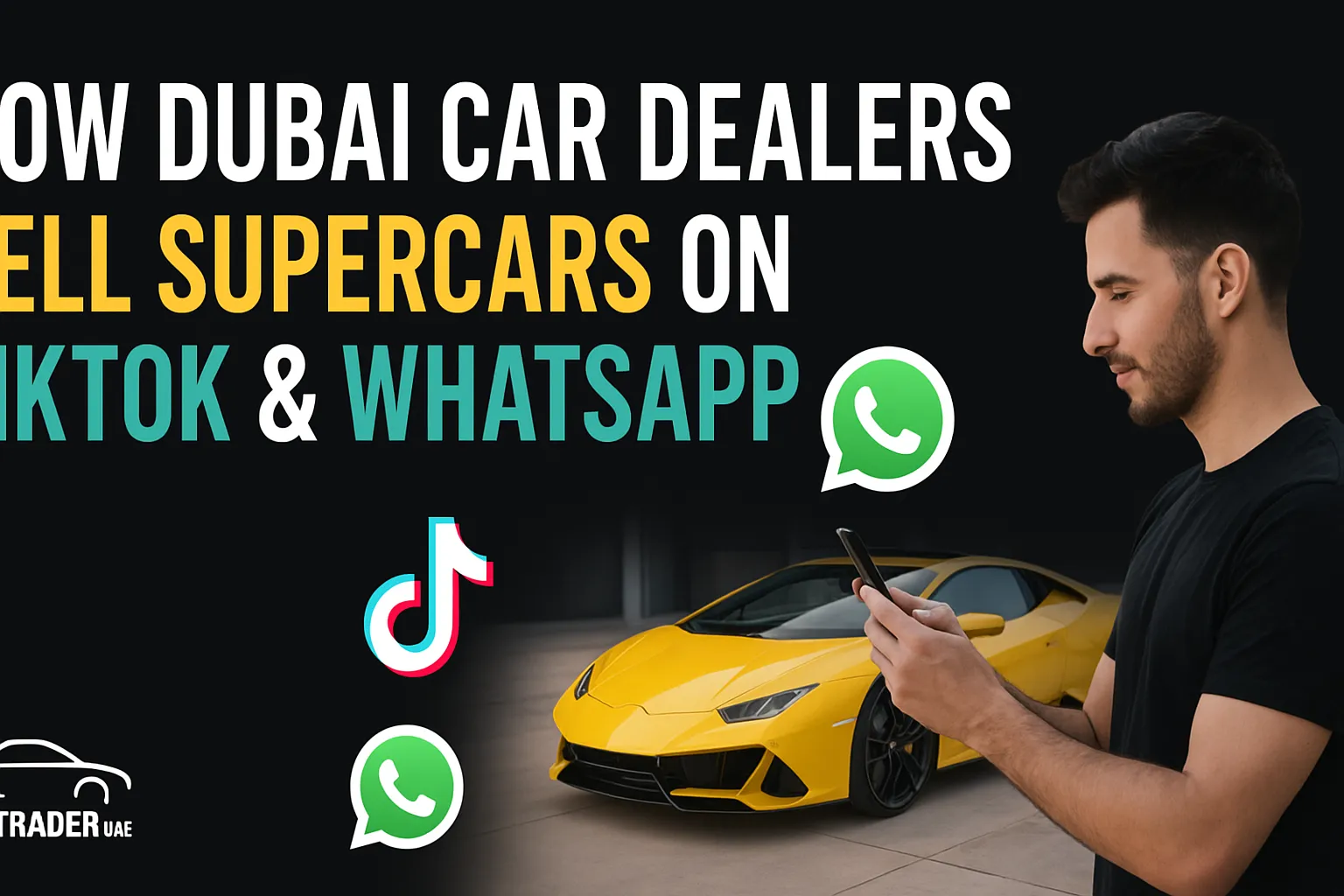 How Dubai Car Dealers Sell Supercars on TikTok & WhatsApp | Auto Trader UAE