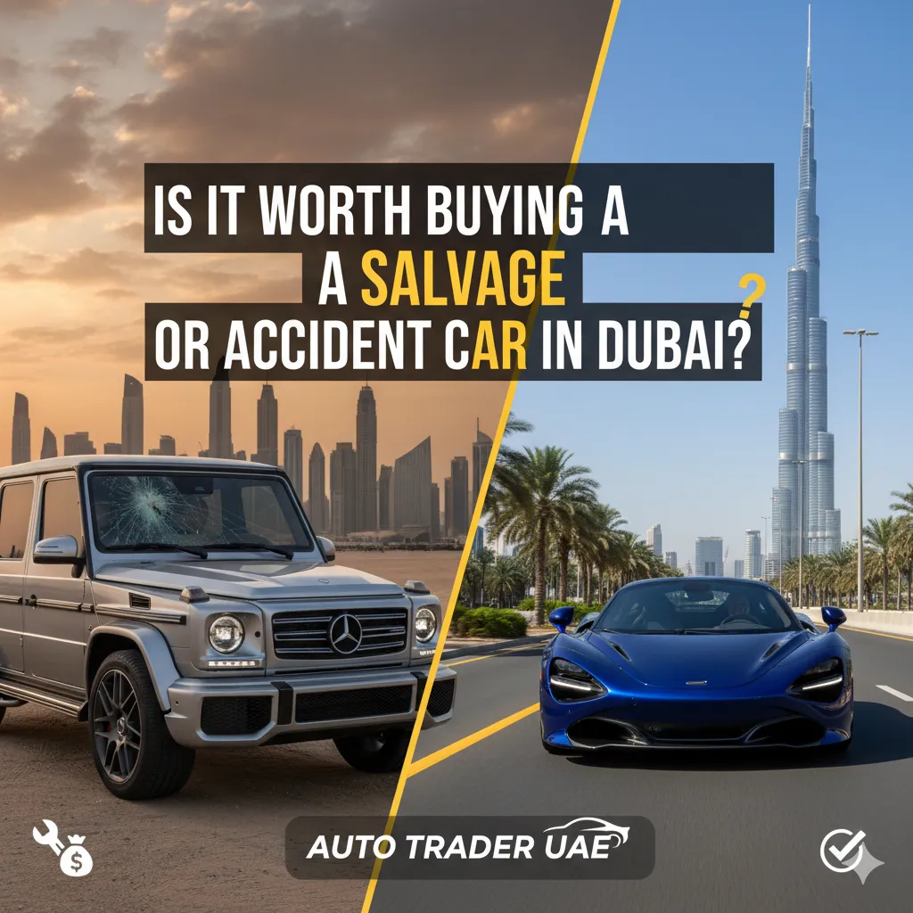 Is It Worth Buying a Salvage or Accident Car in Dubai? | Auto Trader UAE
