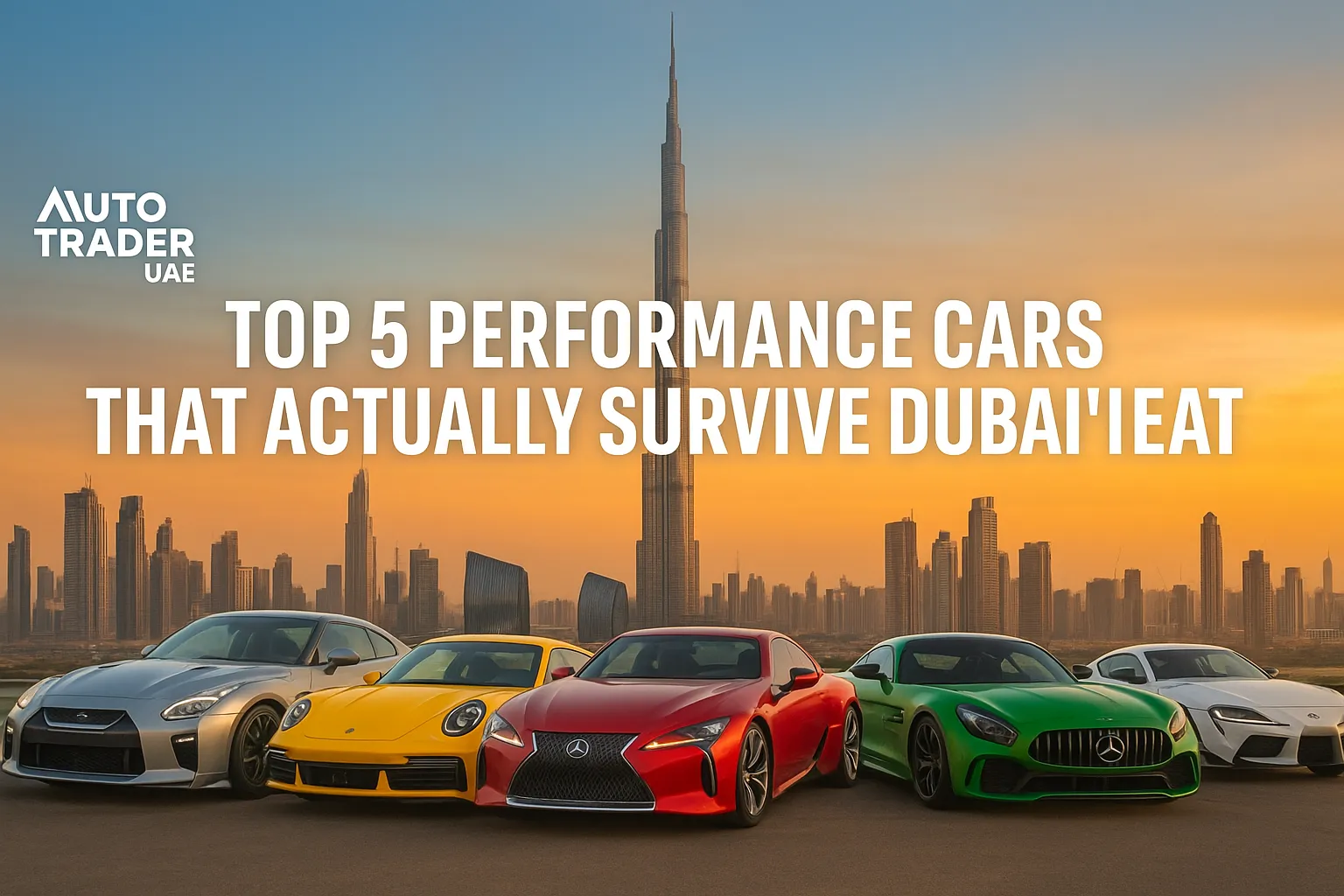 Top 5 Performance Cars That Survive Dubai’s Heat | Auto Trader UAE | Auto Trader UAE
