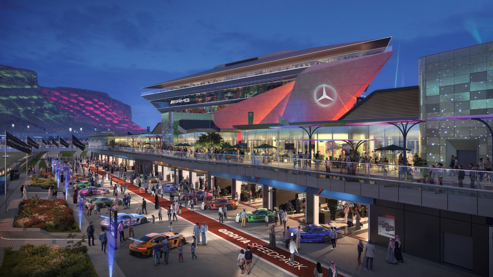 Mercedes-AMG & Qiddiya Launch World-Class Experience Centre in Saudi Arabia | Auto Trader UAE