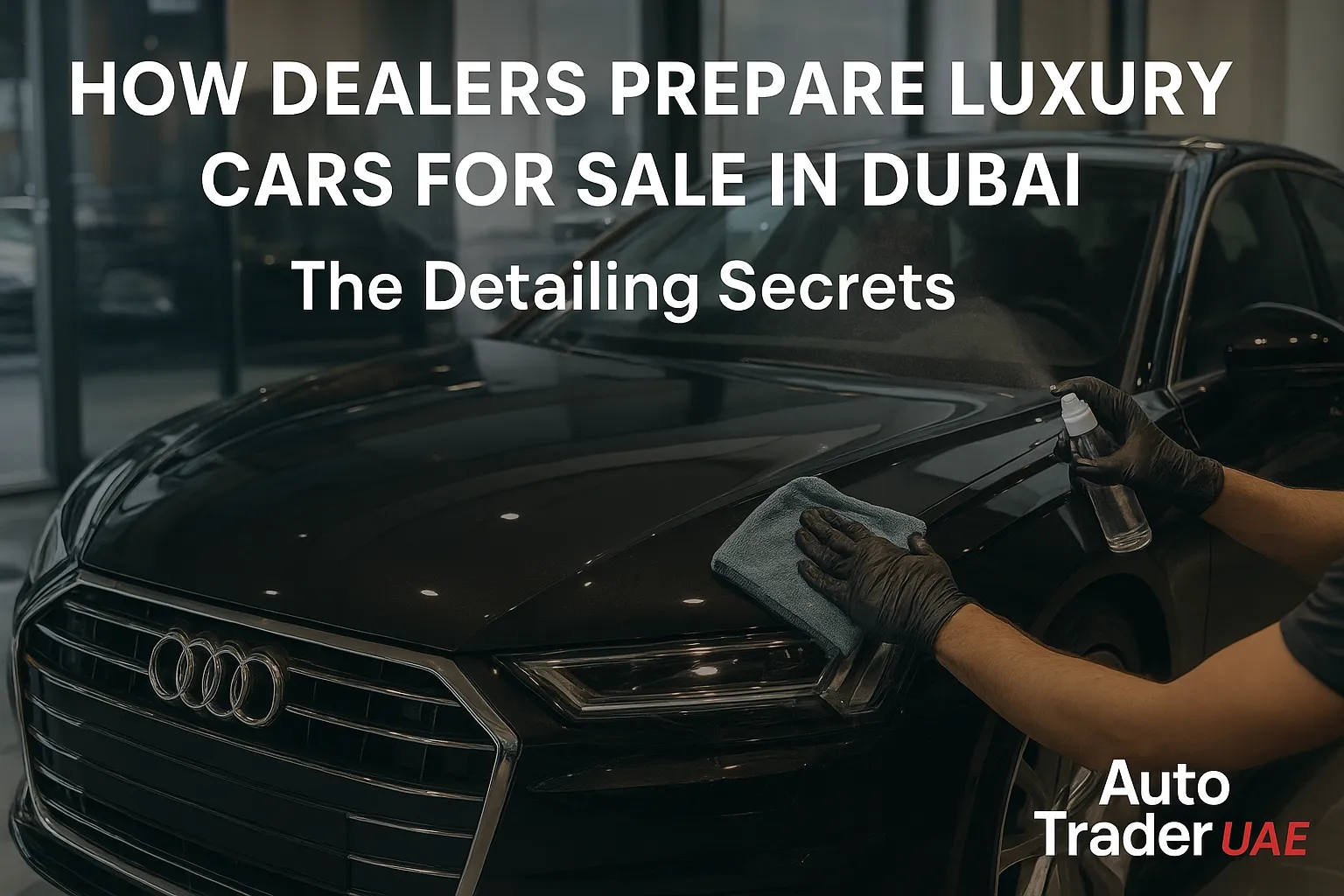 How Dealers Prepare Luxury Cars in Dubai | Detailing Secrets Revealed | Auto Trader UAE