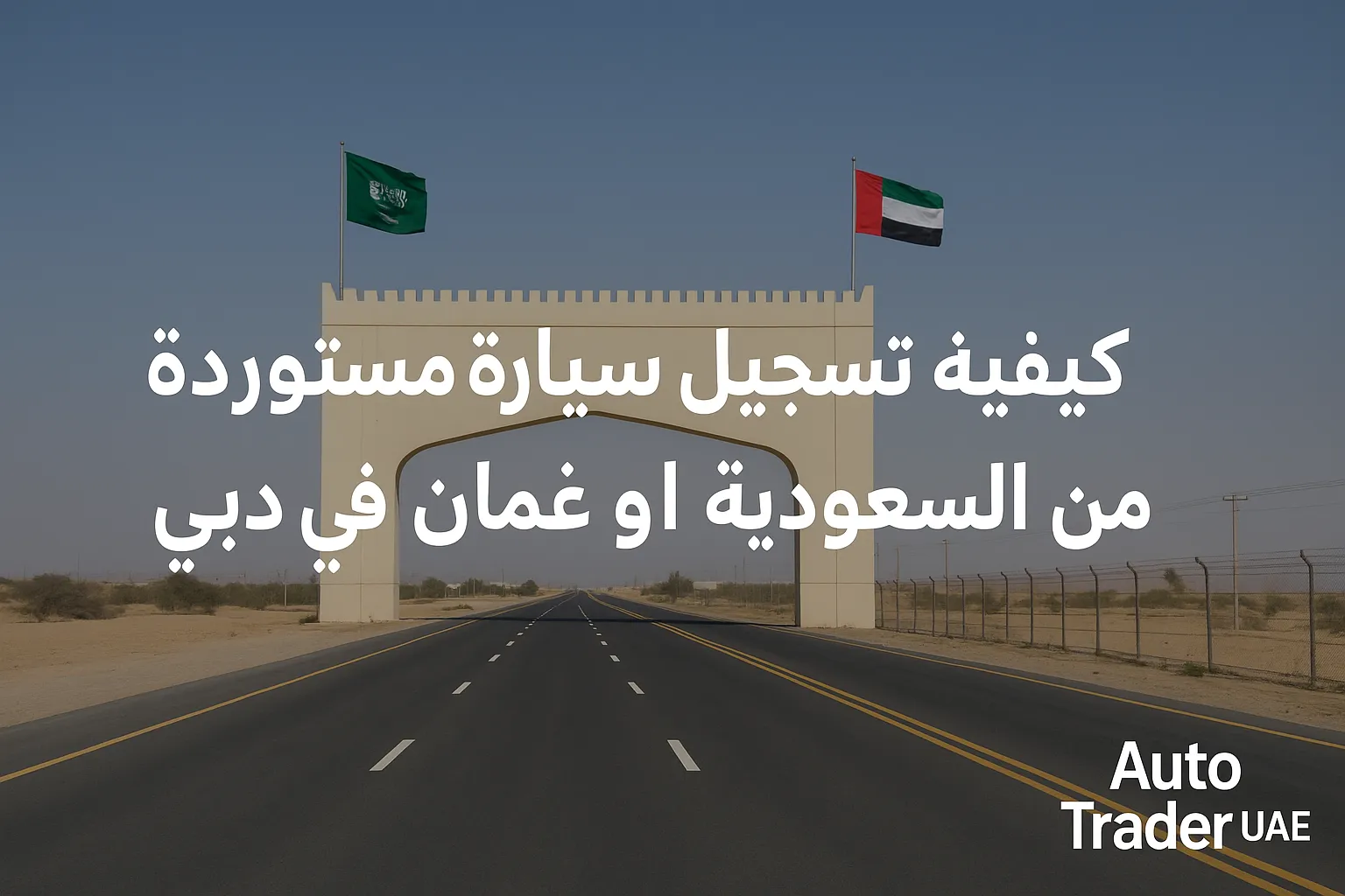 Registering Cars from Saudi or Oman in Dubai | Auto Trader UAE